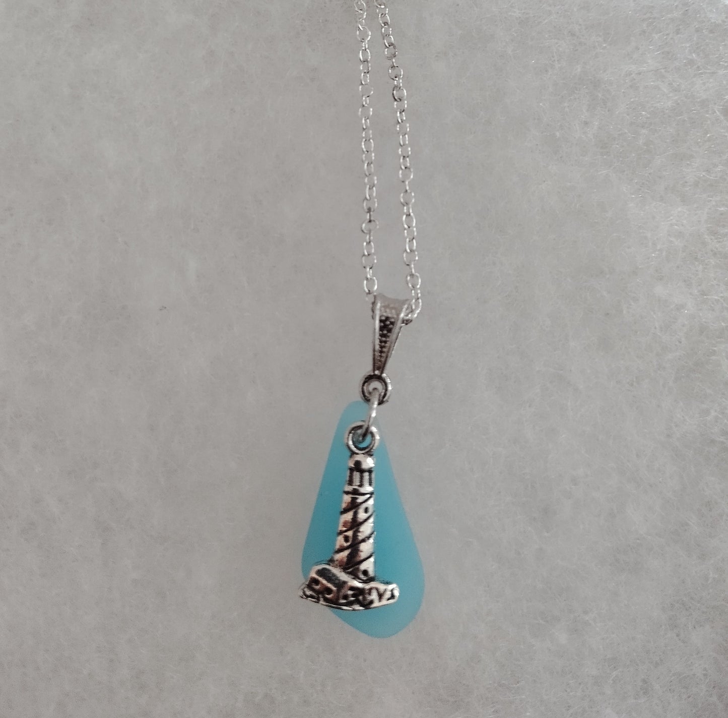 Seaglass & Lighthouse