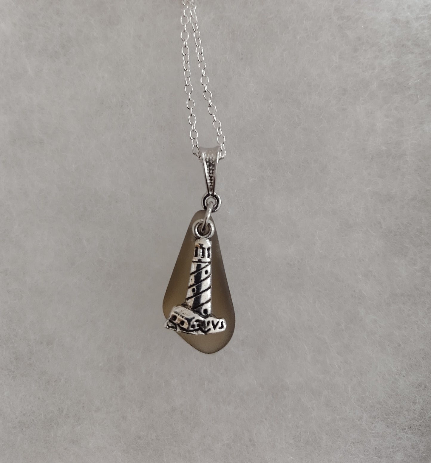 Sea Glass & Lighthouse