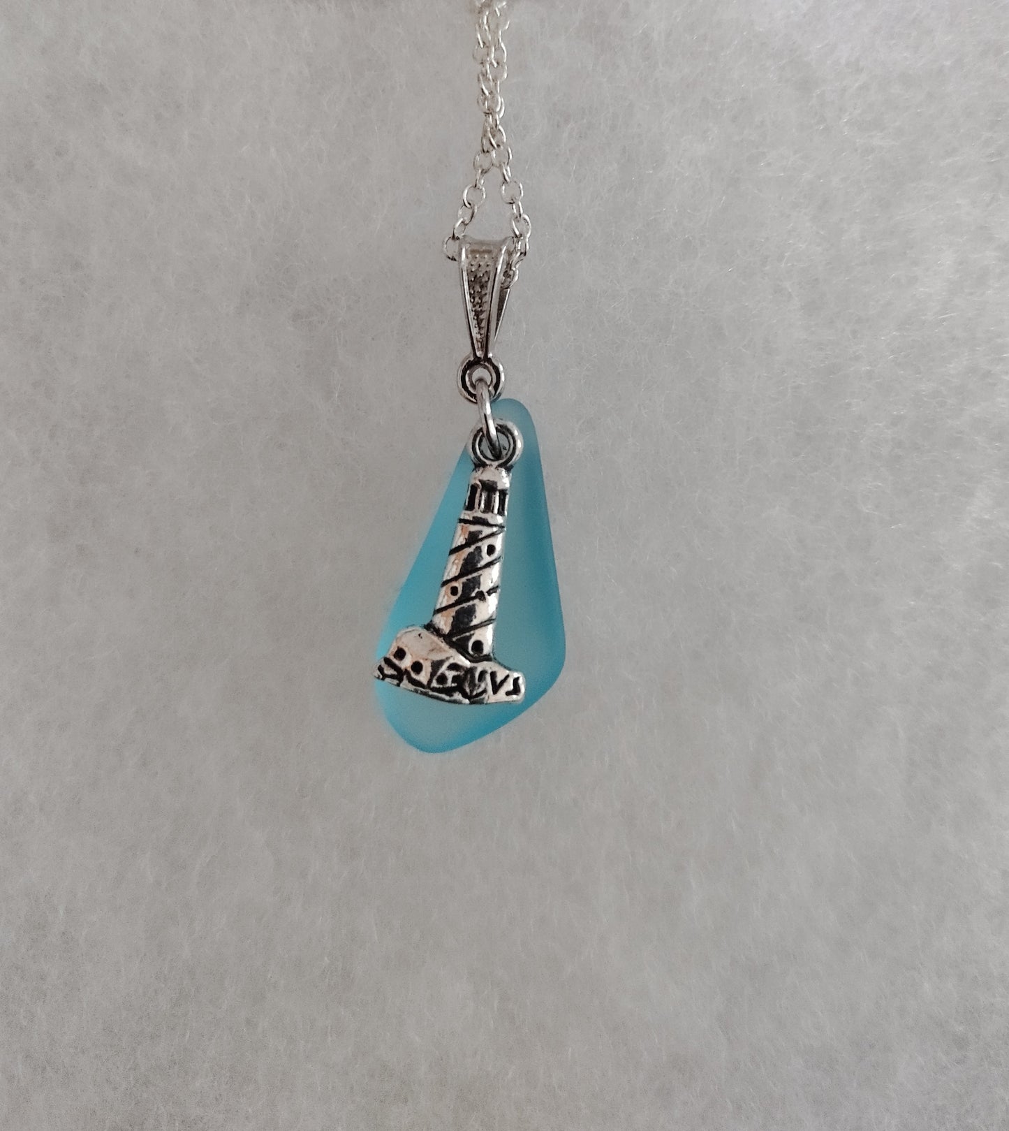 Sea Glass & Lighthouse