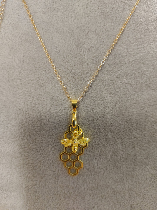 Bumble Bee Necklace