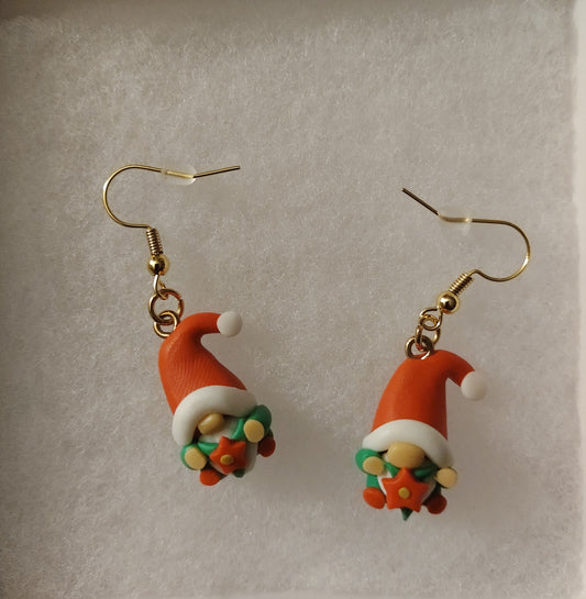 Holiday Gnome Earrings