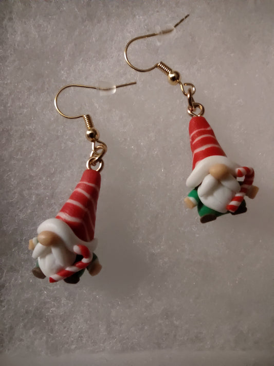 Holiday Gnome Earrings