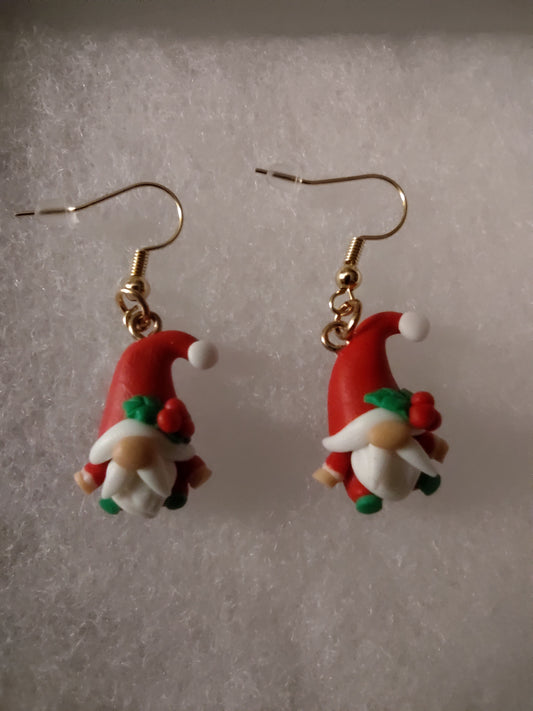 Holiday Gnome Earrings